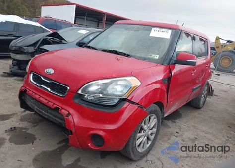 2012 Kia Soul + from USA, damaged, VIN KNDJT2A60C7464704